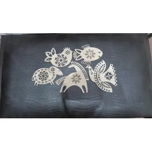 Набор резных фигурок из дерева «Ажурная сказка» (5шт, 10-12 см)